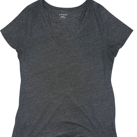 Old Navy Vintage Women’s XL Gray V-Neck Short Sleeve Soft T-Shirt - A154 - Picture 1 of 5